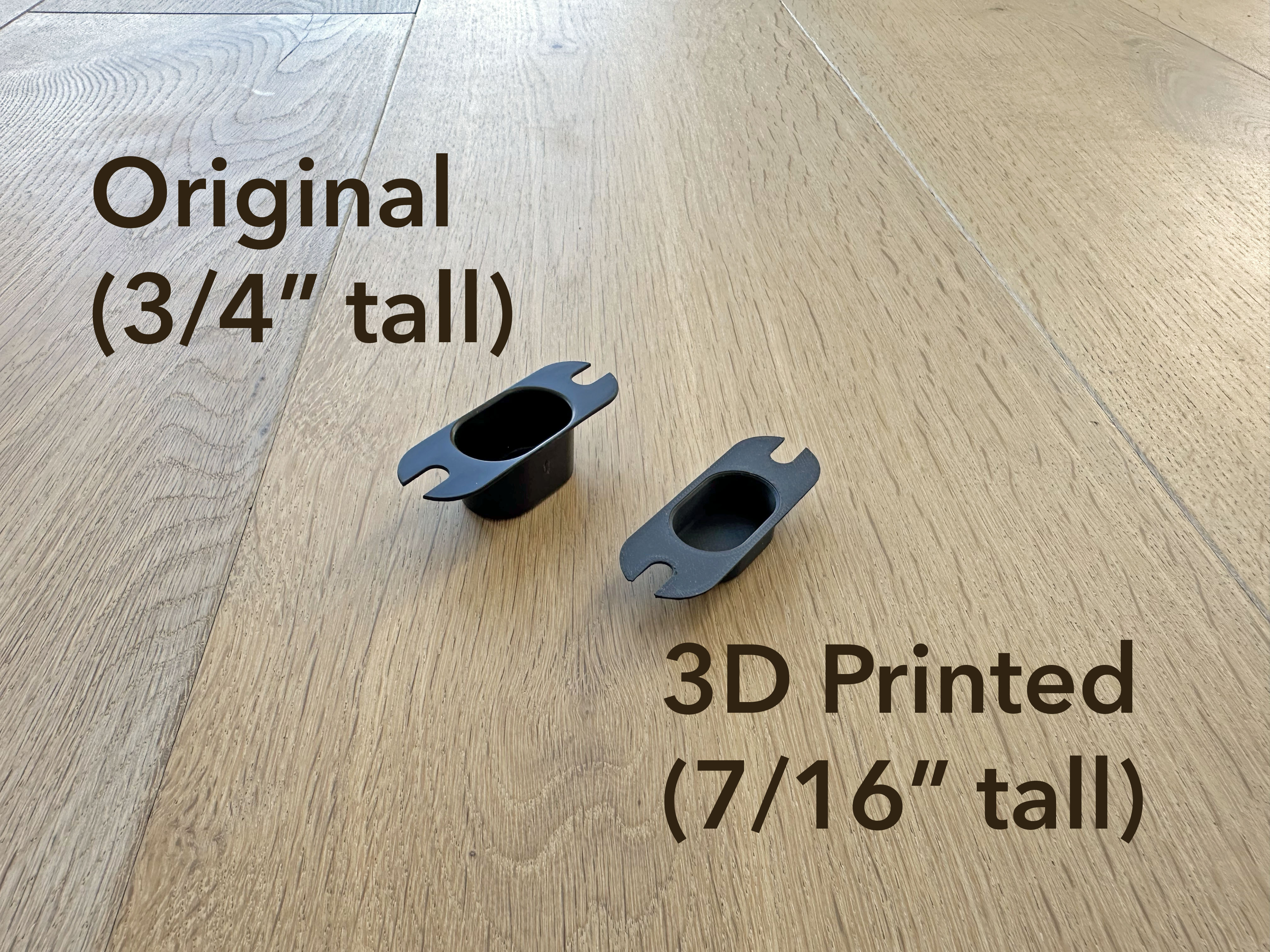 Low Profile Door Latch Dust Box