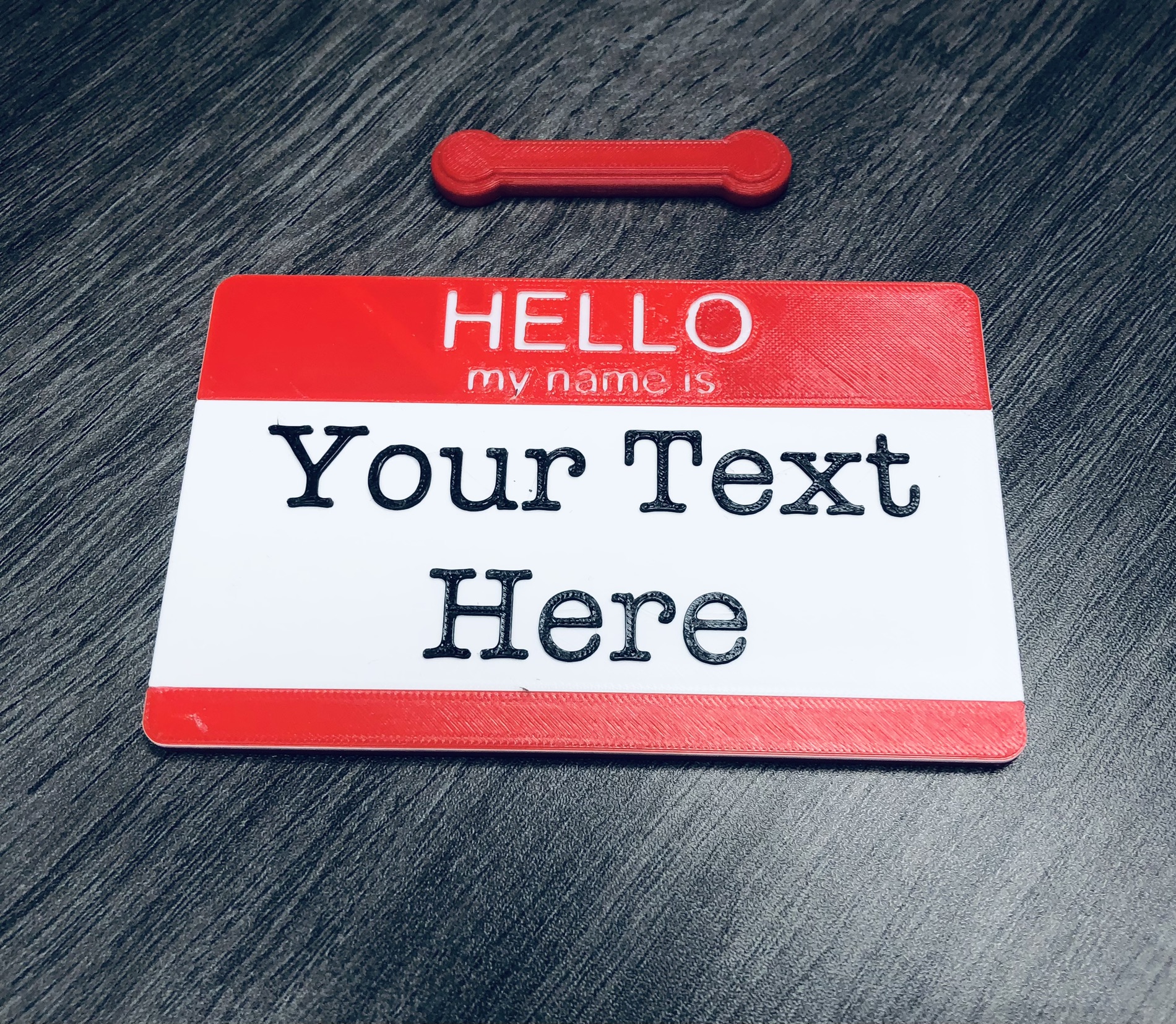 Custom Name Tag (no ams required)