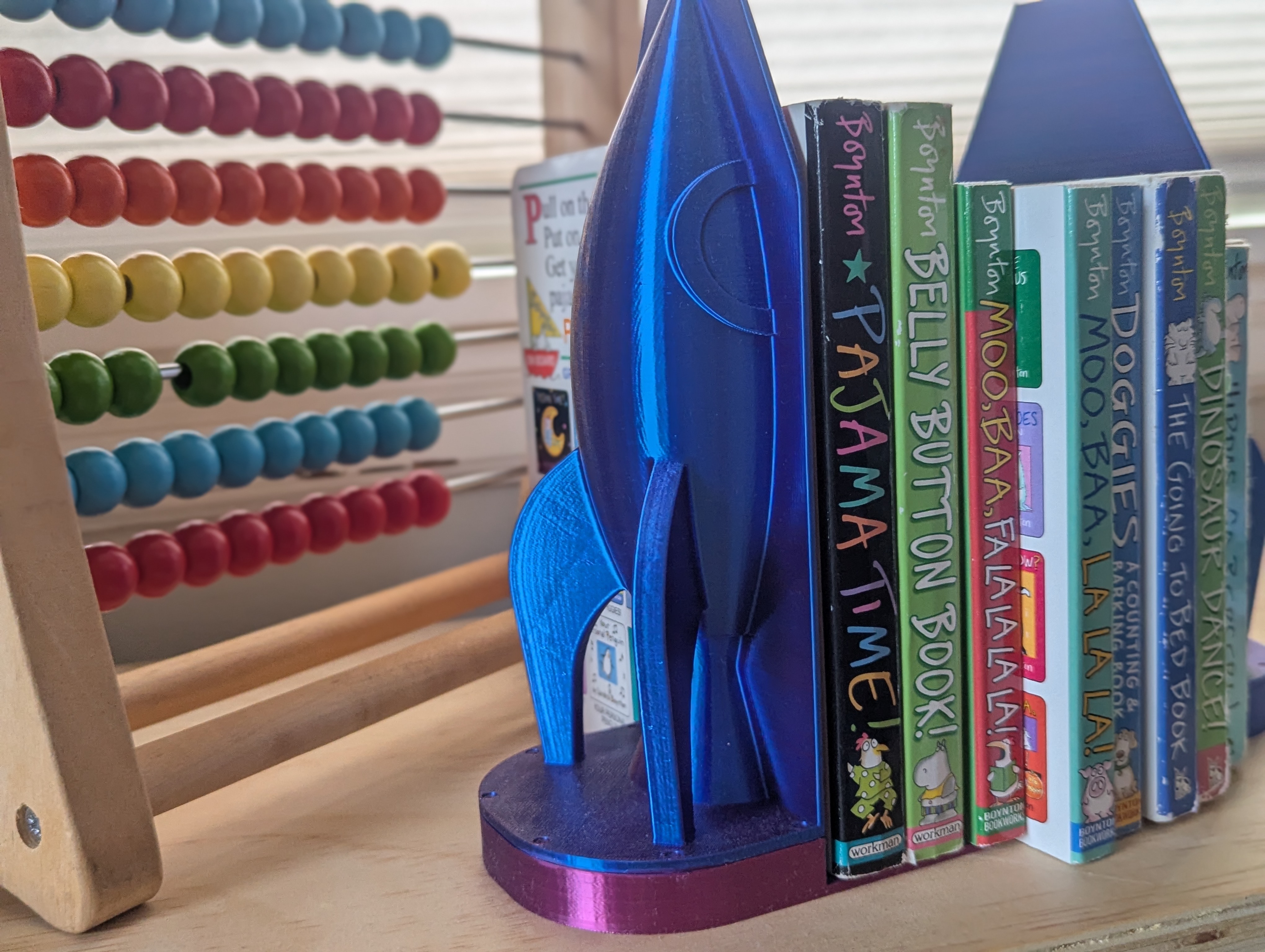 Rocket Themed Bookends — miniatura 2