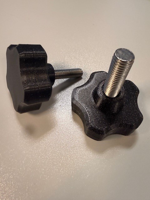 Star Grip for Hex Bolt without tools