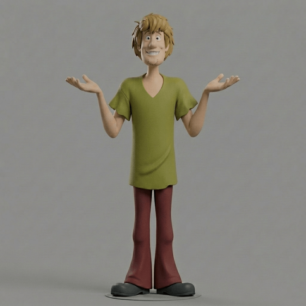 Scooby Doo-Where Are You - Shaggy Rogers - 1969