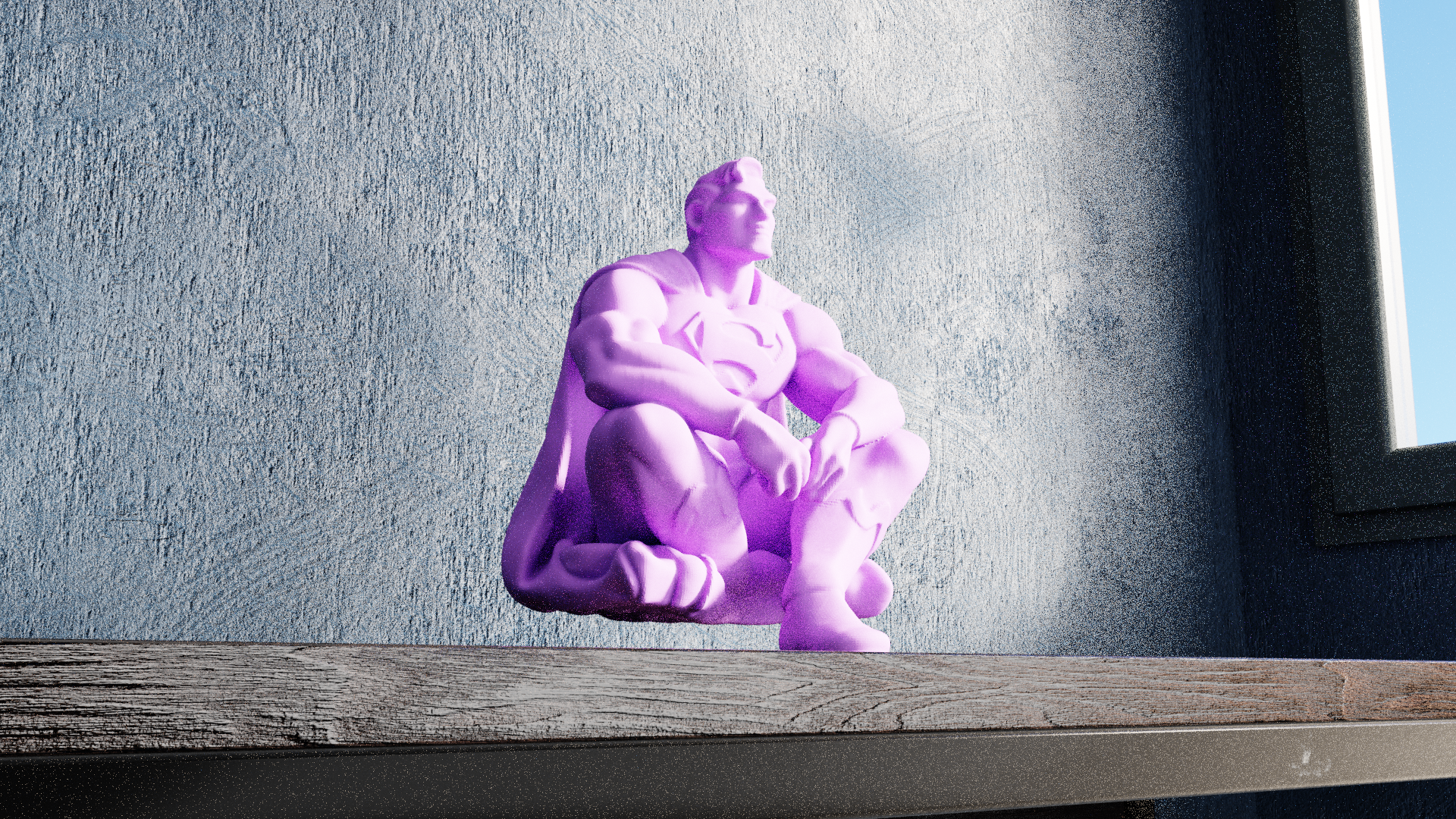 Sitting Superman — thumbnail 2