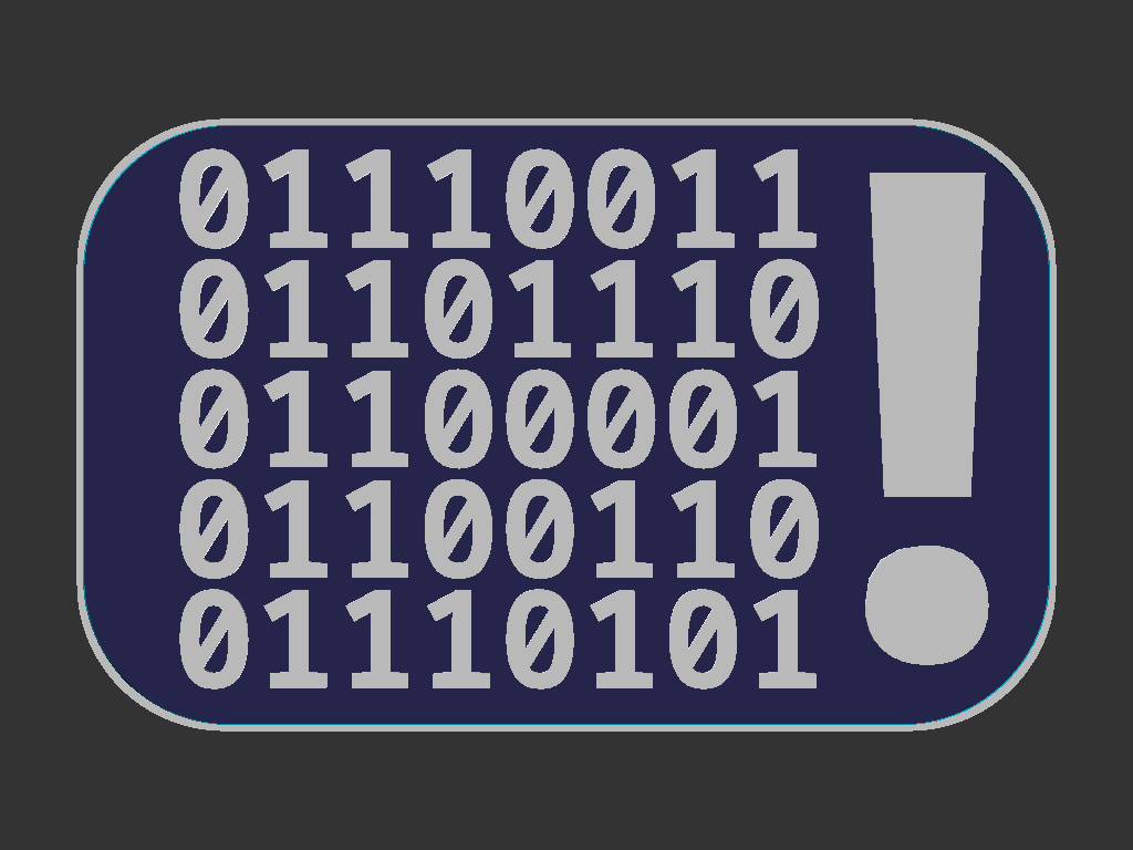 Binary Snafu sign — thumbnail 3