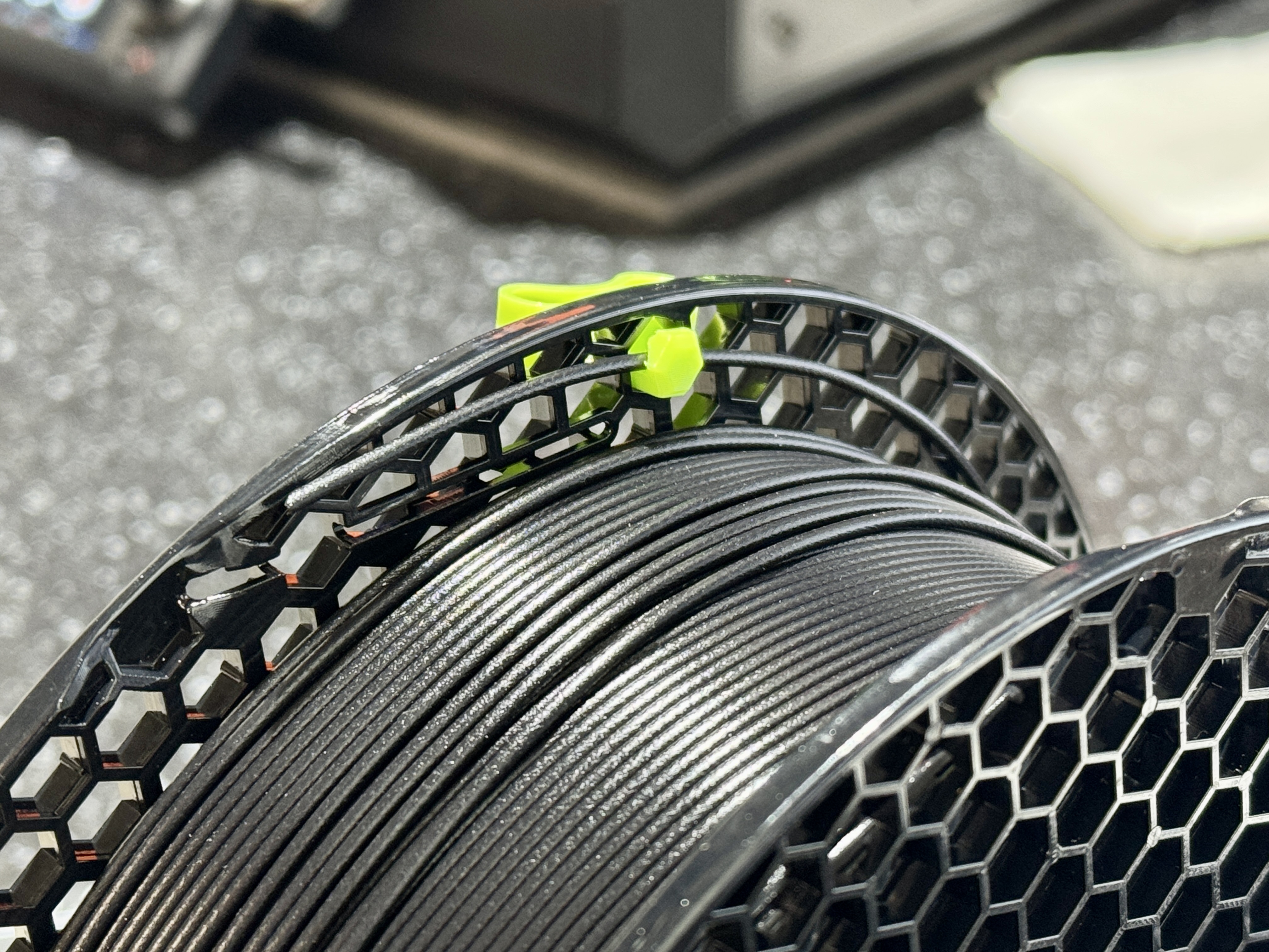 Filament Clip für Original Prusa Spulen