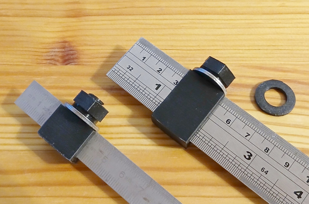ruler guide with hex screw