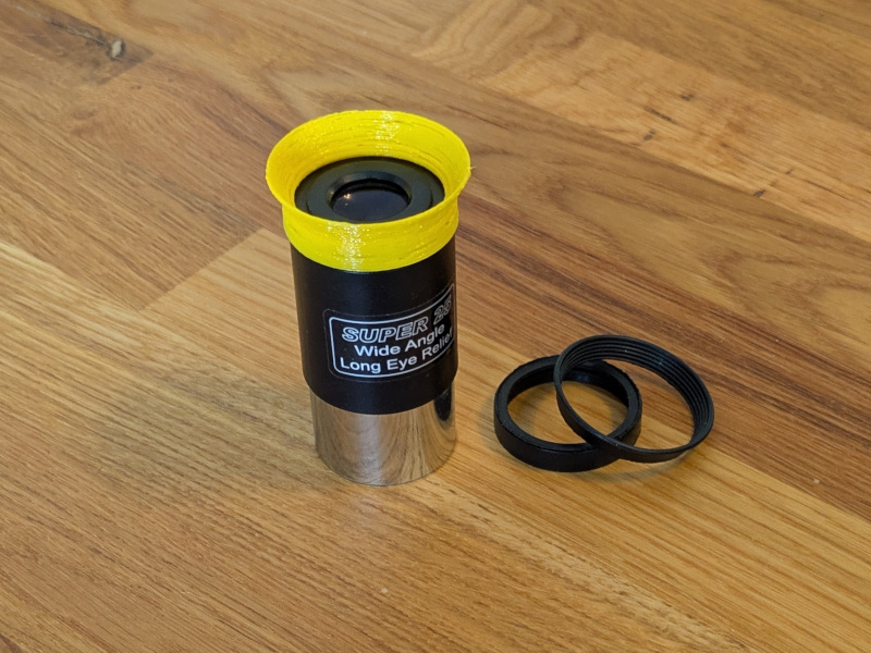 TPU replacement eyecup for skywatcher eyepiece