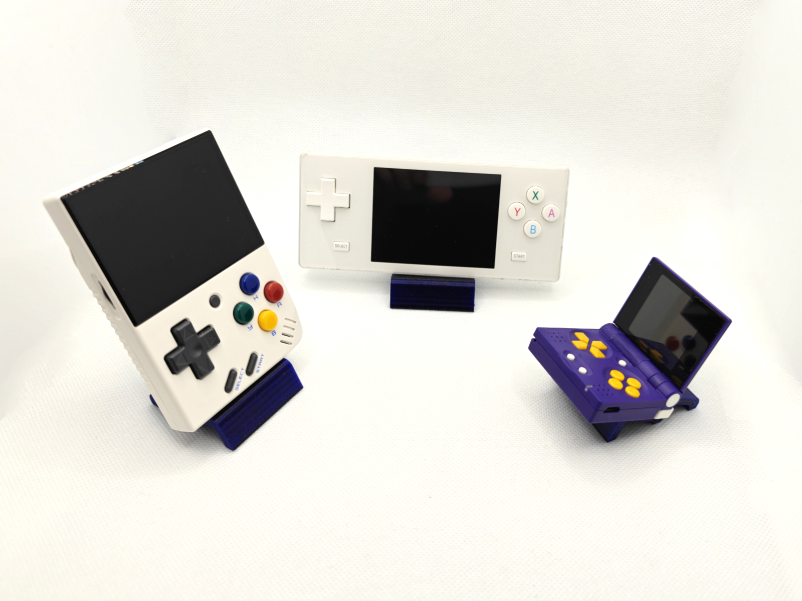 Snes Second Model Handheld emulation console display stand V2 - Free 3D Model | STLFinder