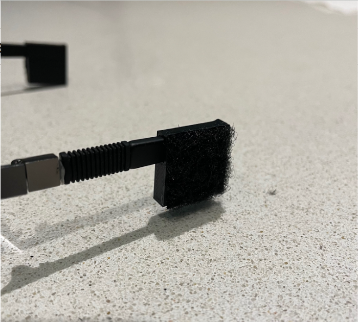 Glasses Holder For Paintball Mask V2