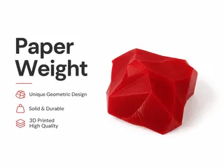 Rock Art Shaped Paper Weight