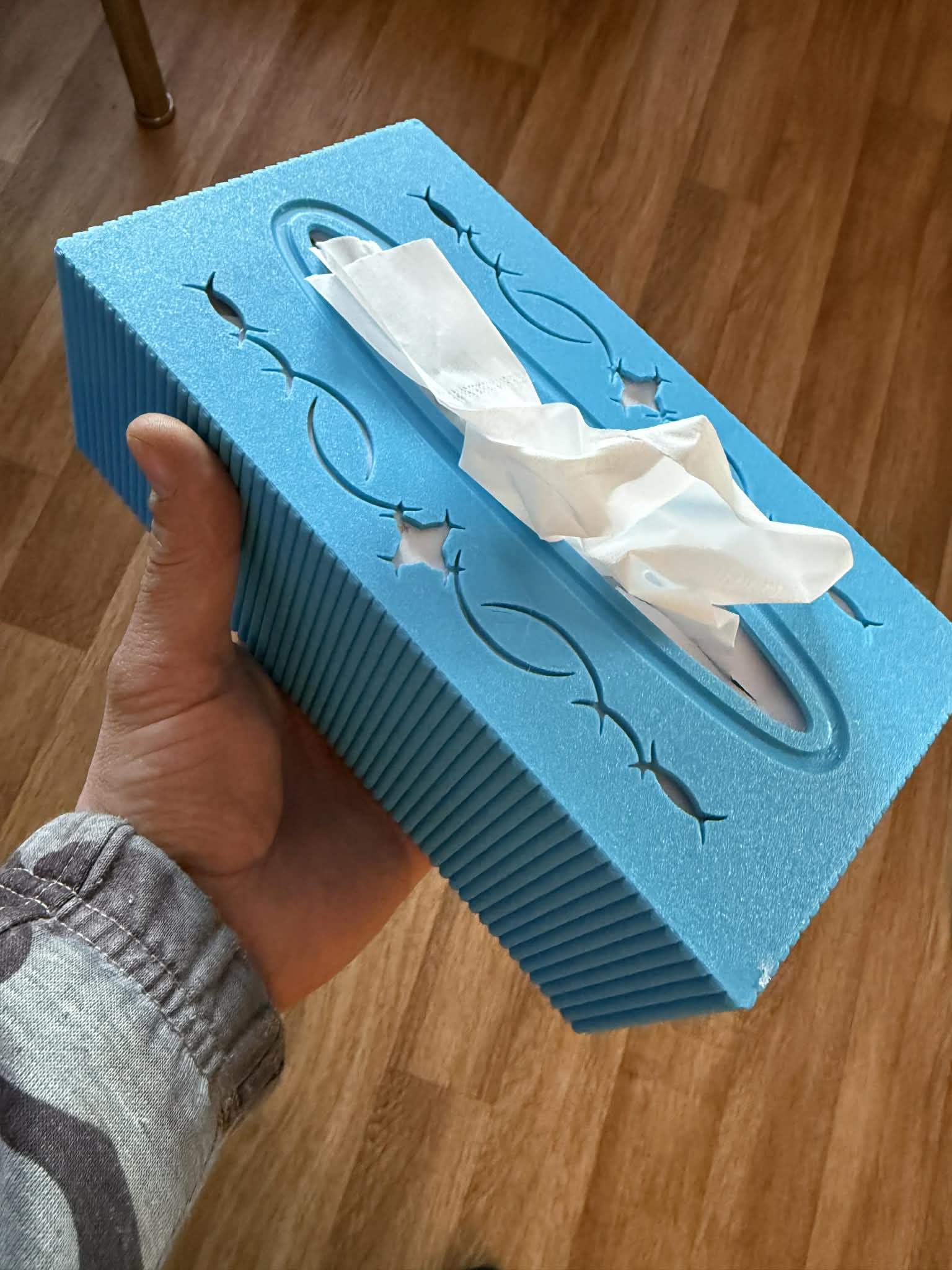 Tissue holder box cover