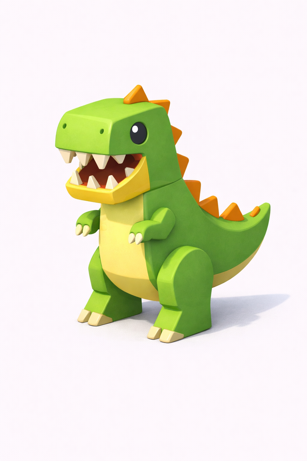 Low Poly Toy Dinosaur