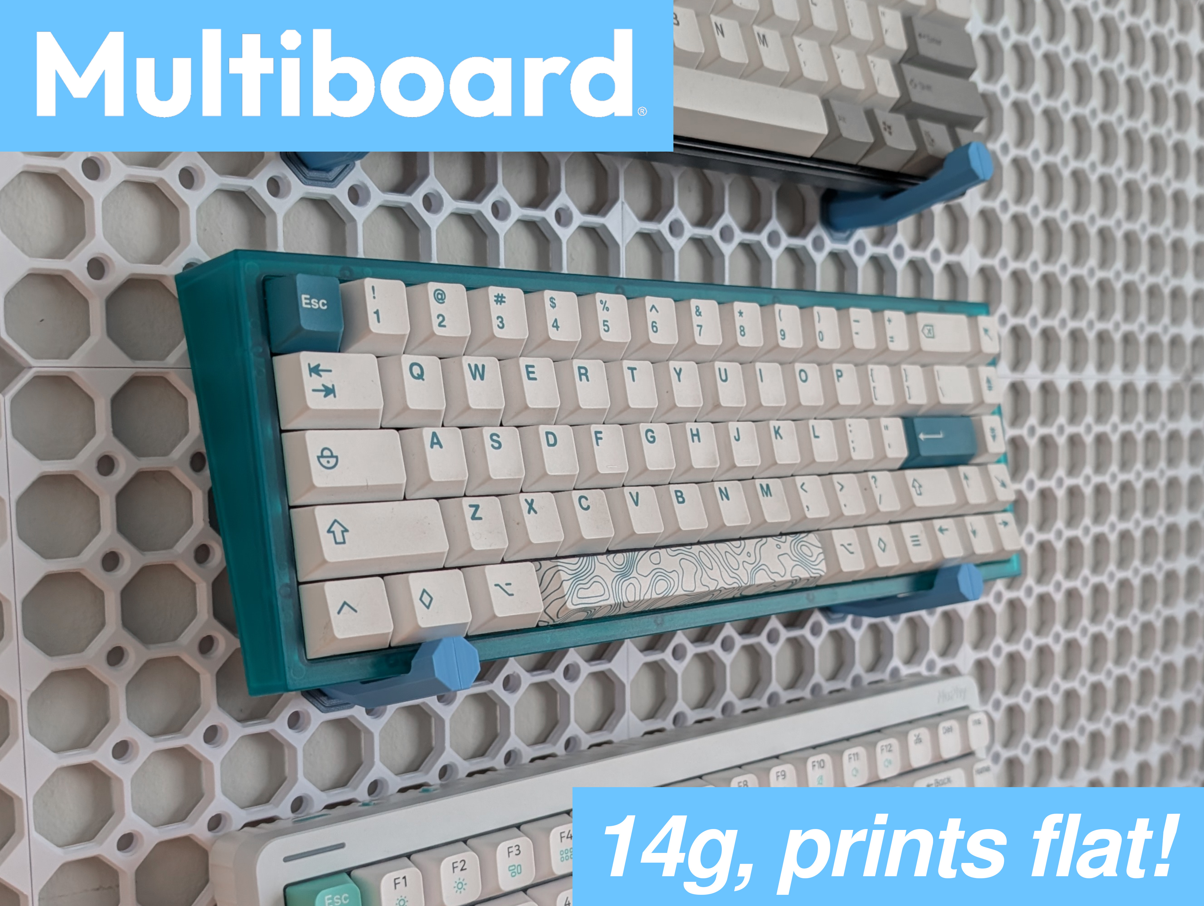 Multiboard keyboard holder