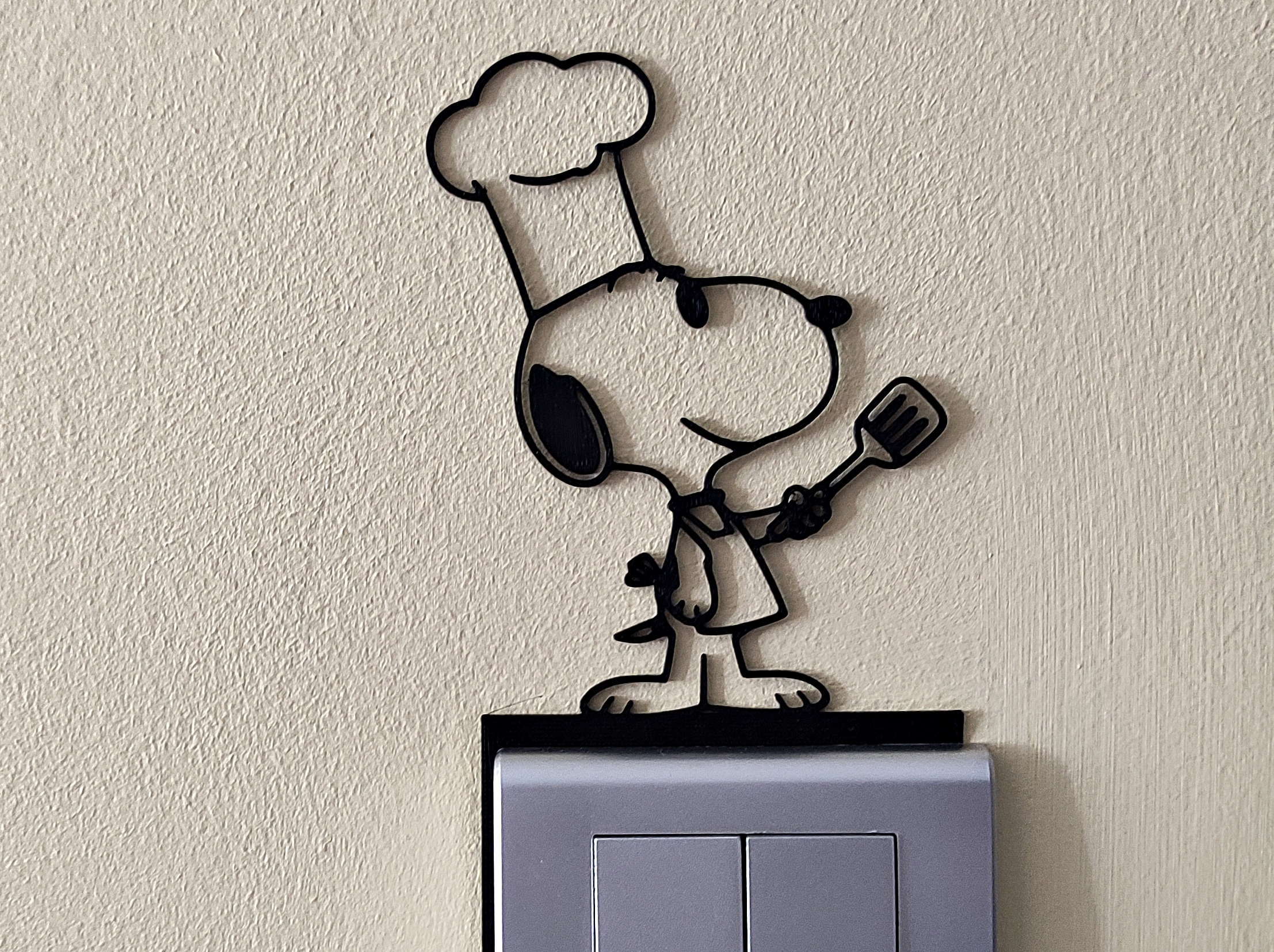 Snoopy Light Switch / Outlet Decoration - Model 52