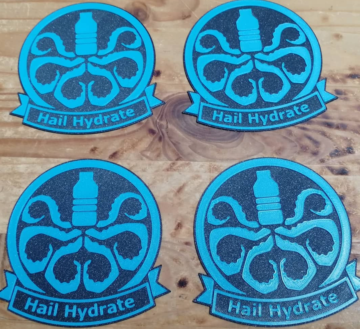 Hail Hydrate Drink Coaster