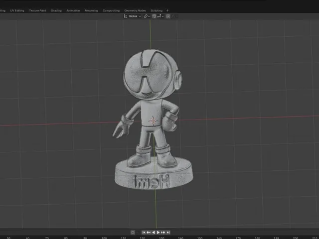 Hemi statuette