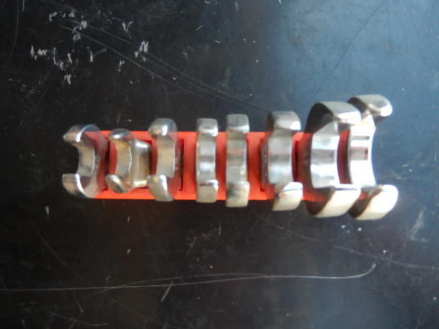 open end wrench/socket holder 3D model