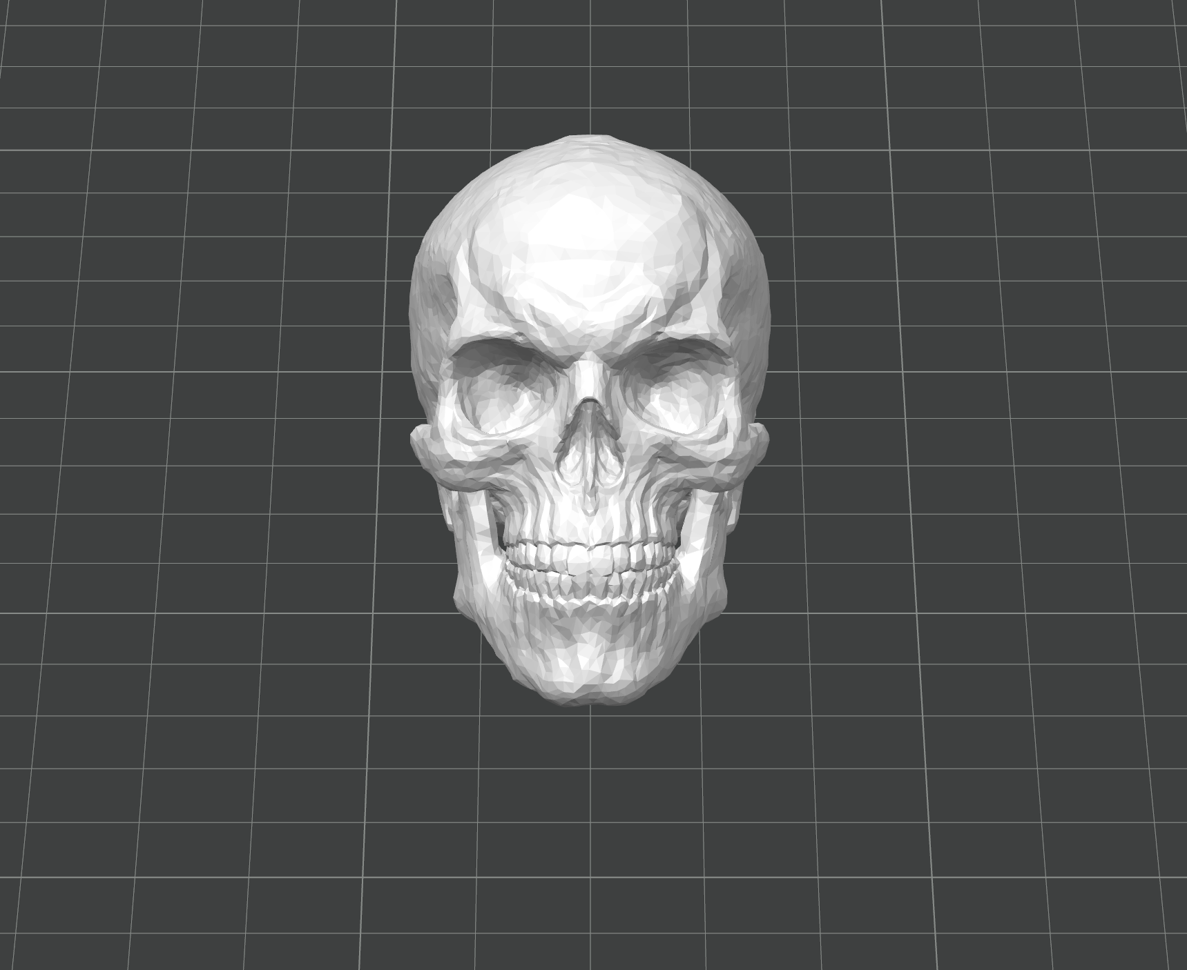 Haunted Gothic Skull – Halloween, Prop, Etc.