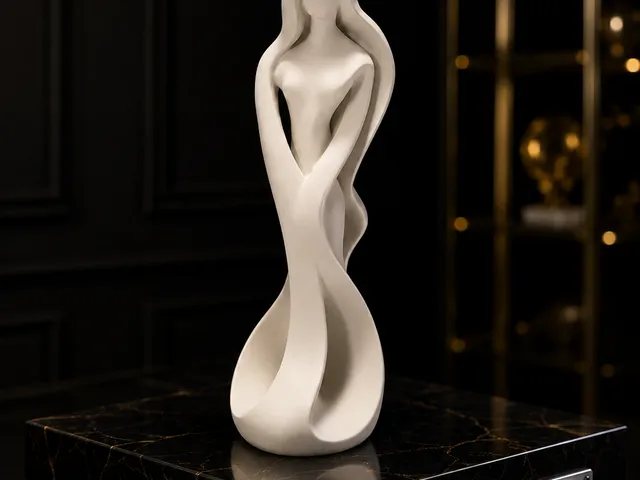 Abstract Zodiac Virgo Statue