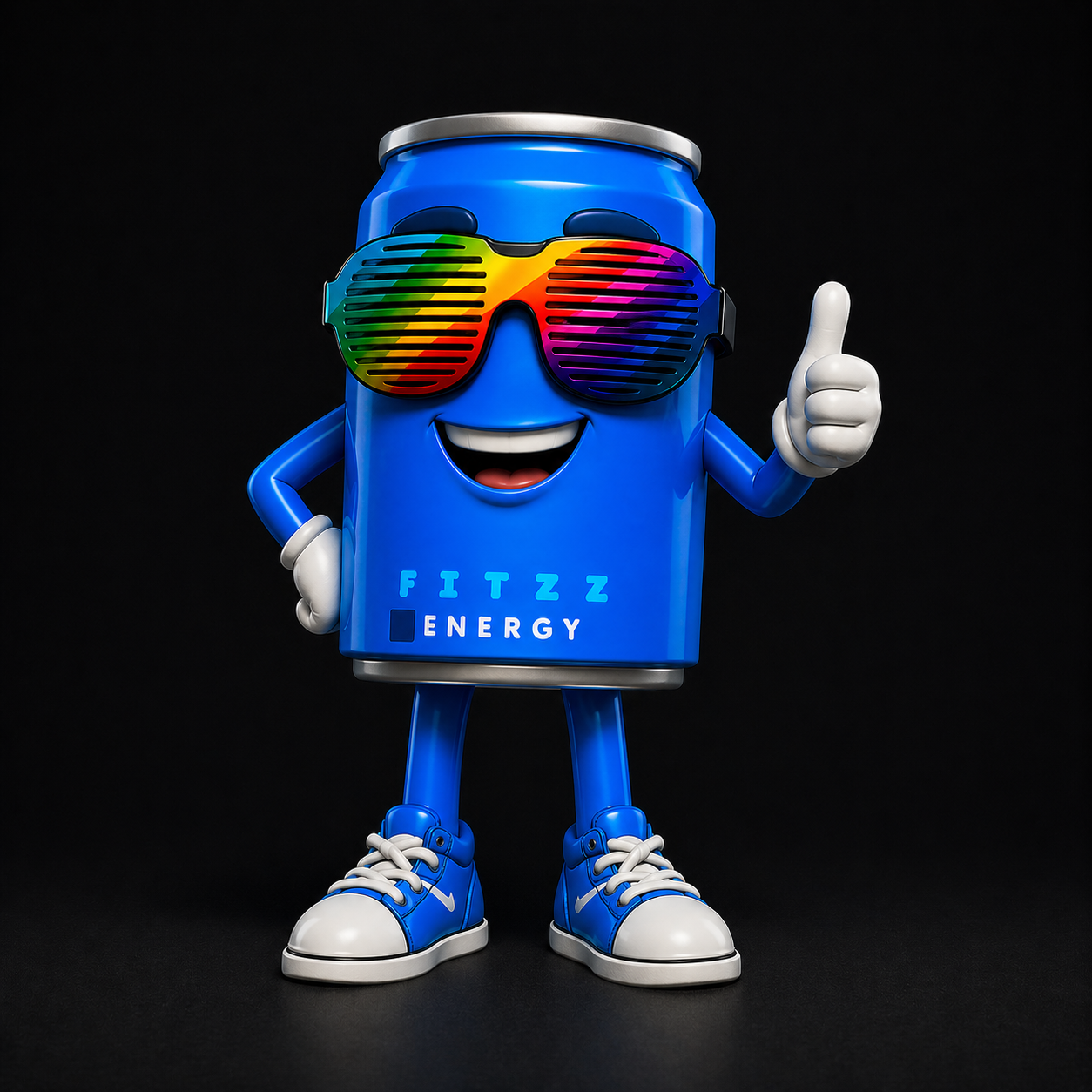 Fitzz Energy Mascot Thumb up