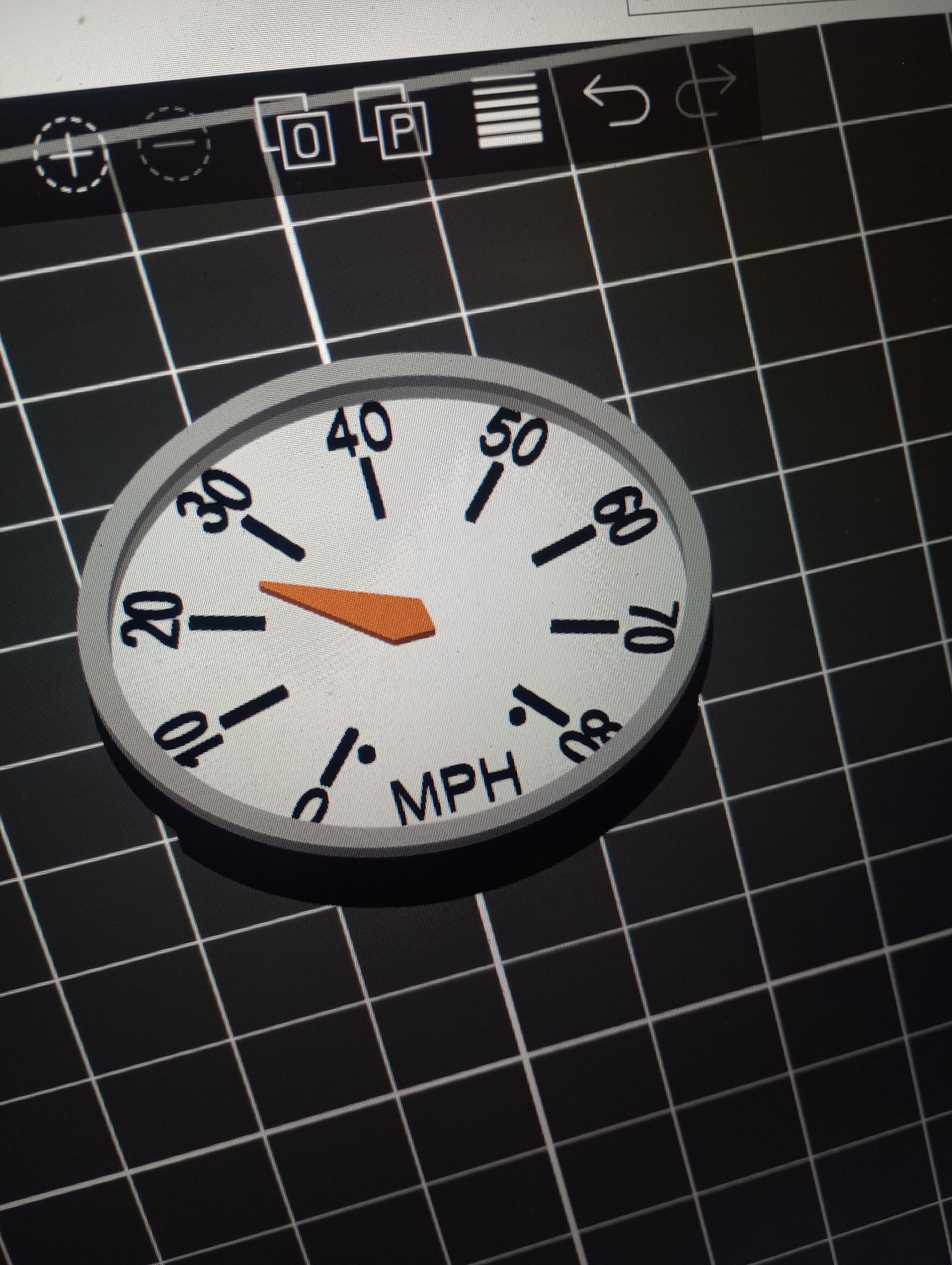 Speedometer for Pedal Car