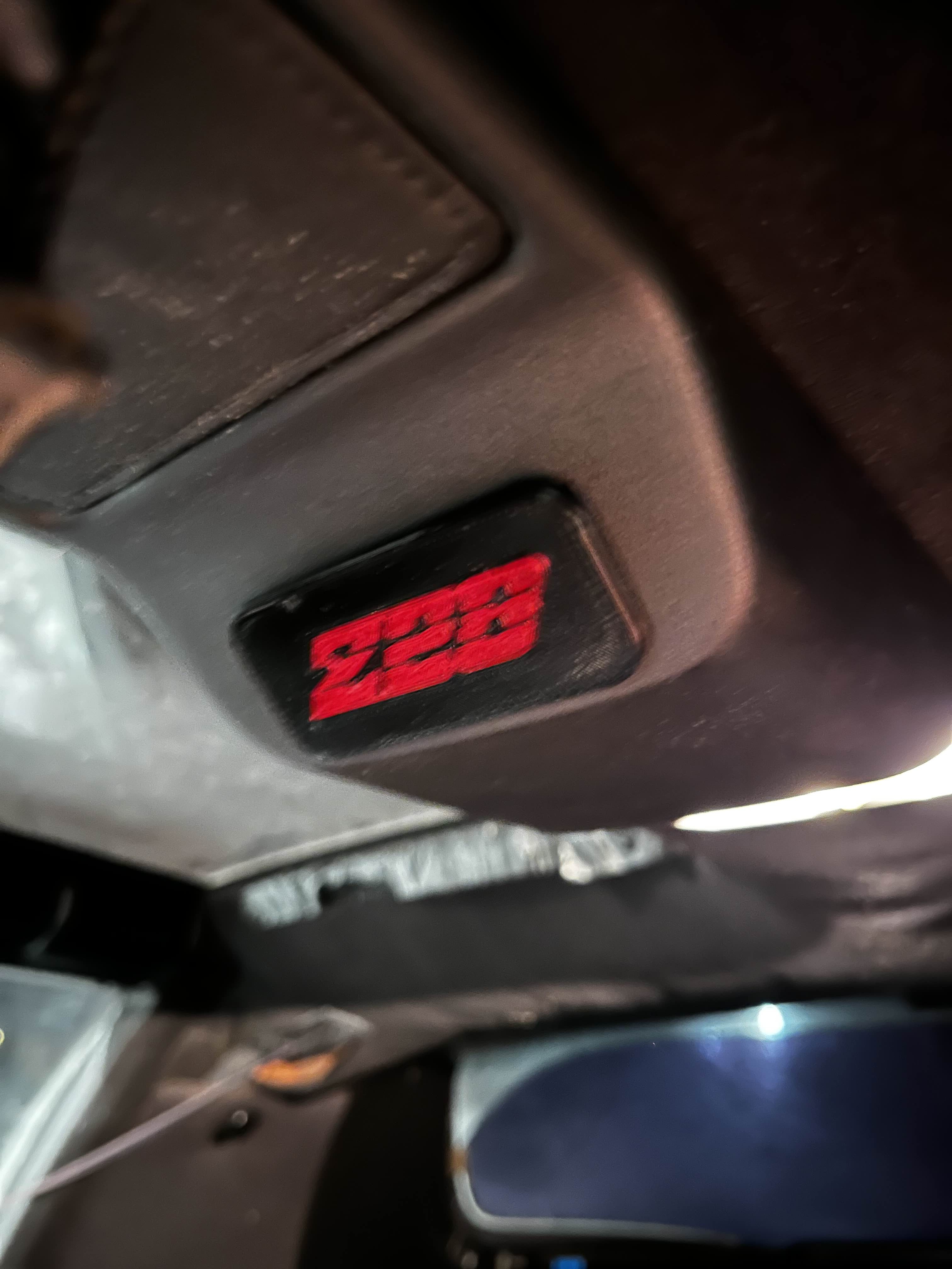 3rd gen camaro/transam flashlight hole cover