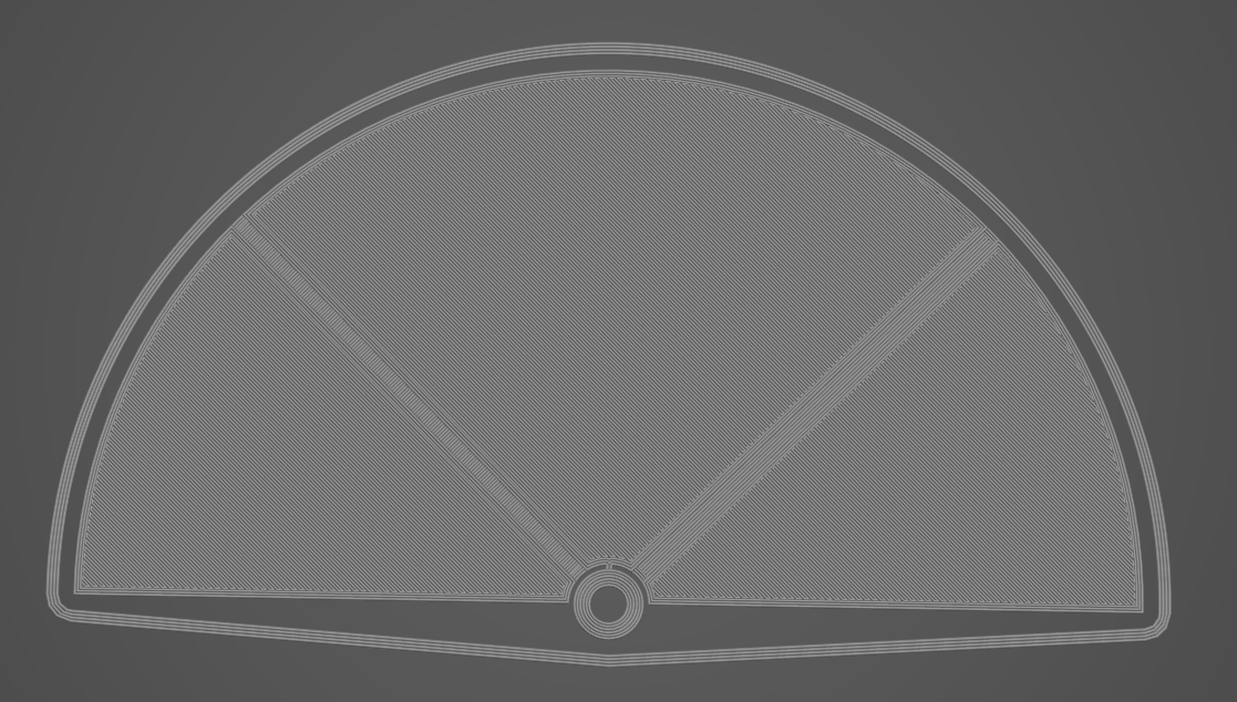 Fan (With keyring hole).