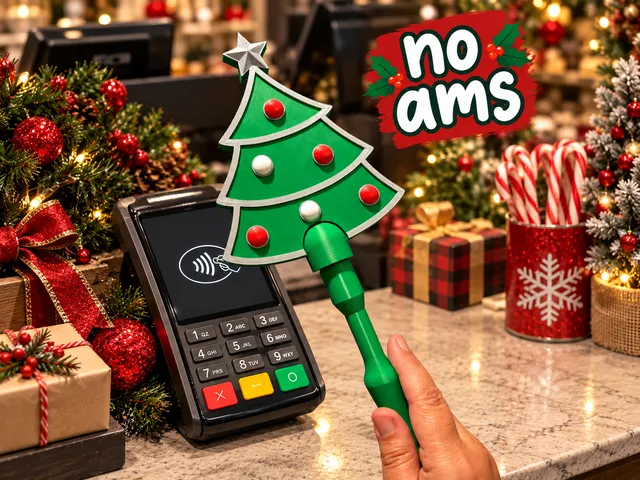 Christmas Tree Tap to Pay Wand
