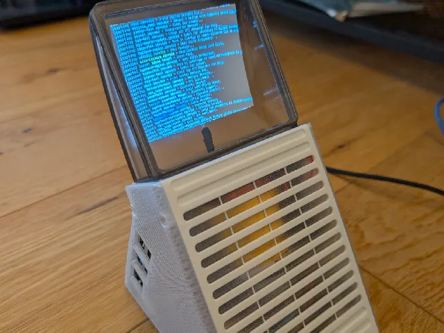 CRT mini PC (4in CRT with Pi 4)