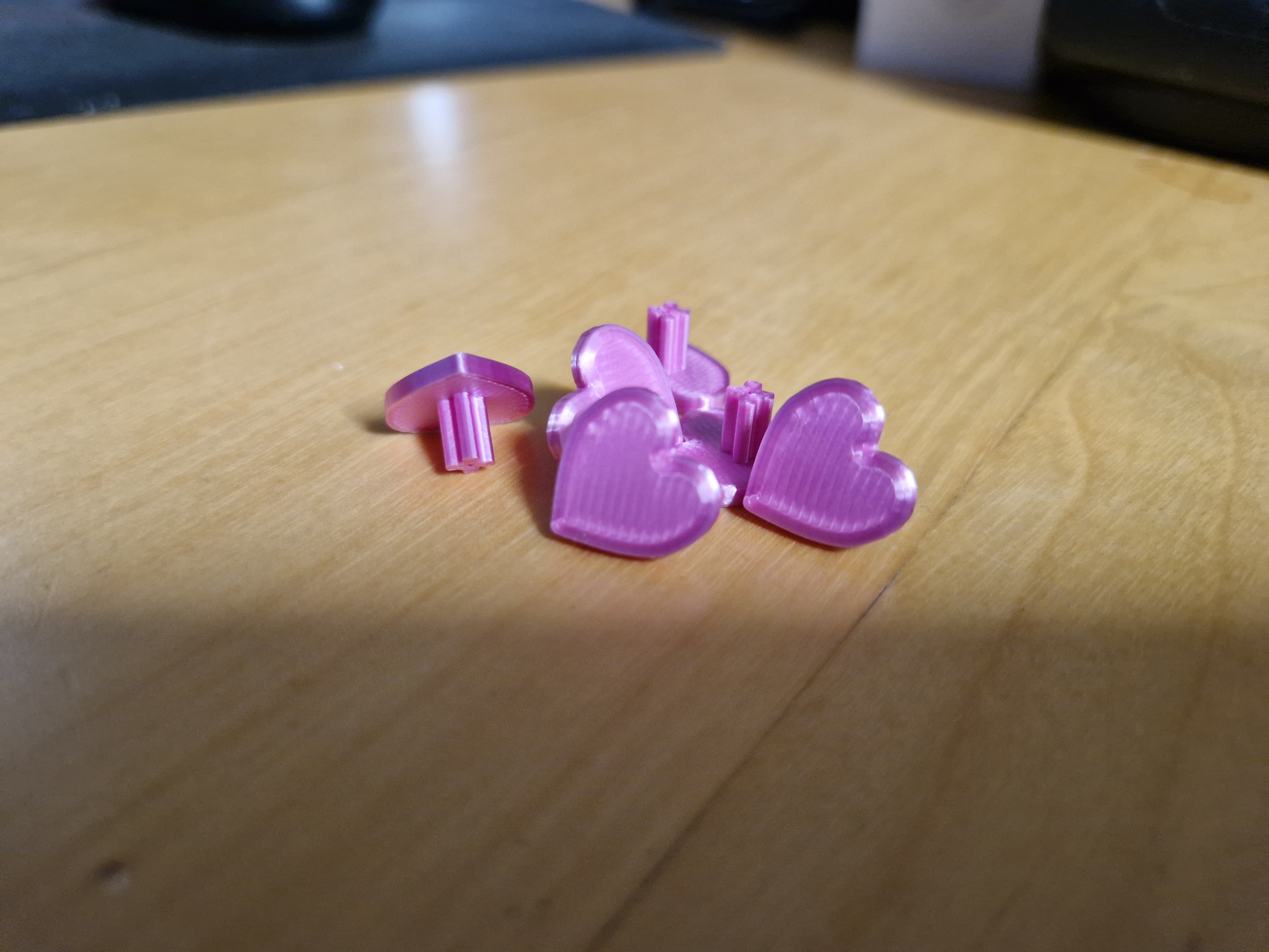 Bunchems Hearts – Snap-Fit 3D Printable Accessory