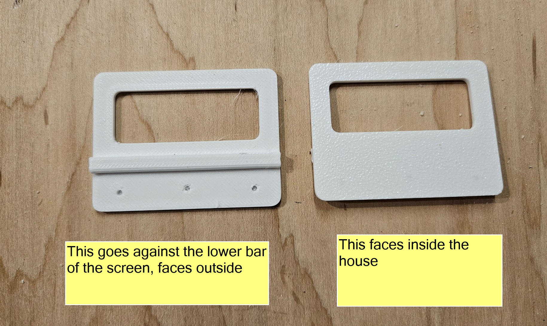 Window screen pull handle replacement