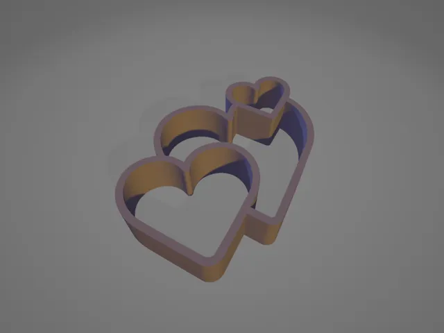 Heart cookie cutter
