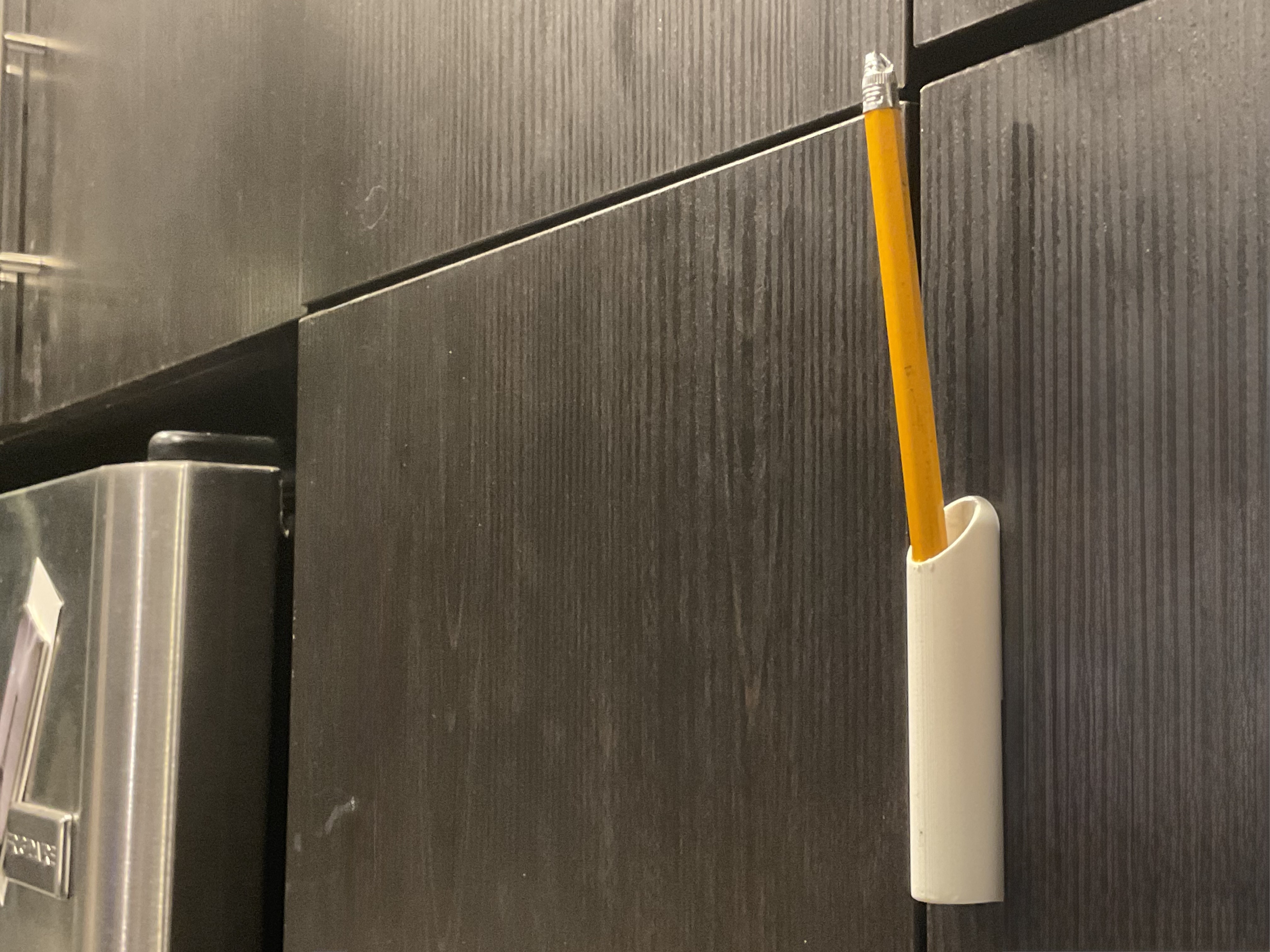 Wall Mounted Pen Holder–Uses Double Sided Adhesive