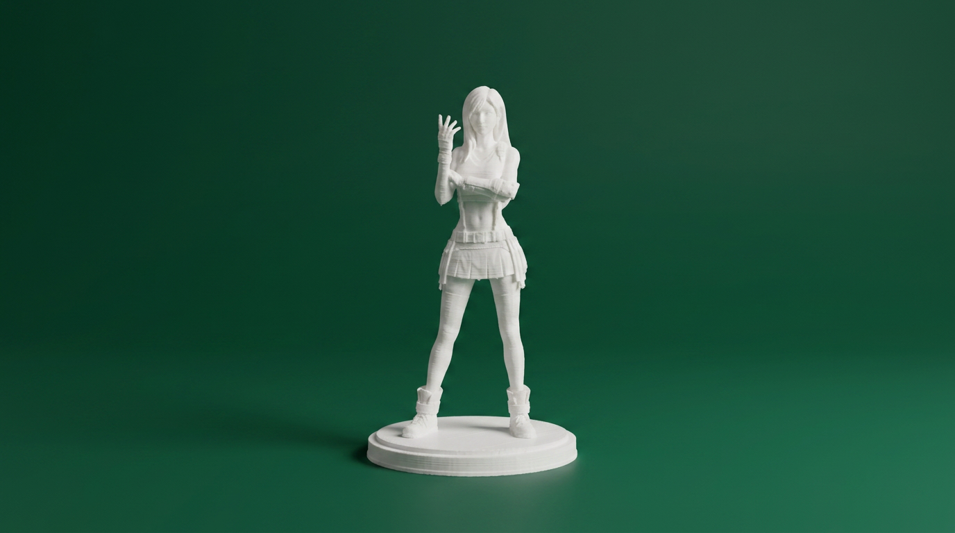 Tifa Lockhart Final Fantasy VII 3D Model