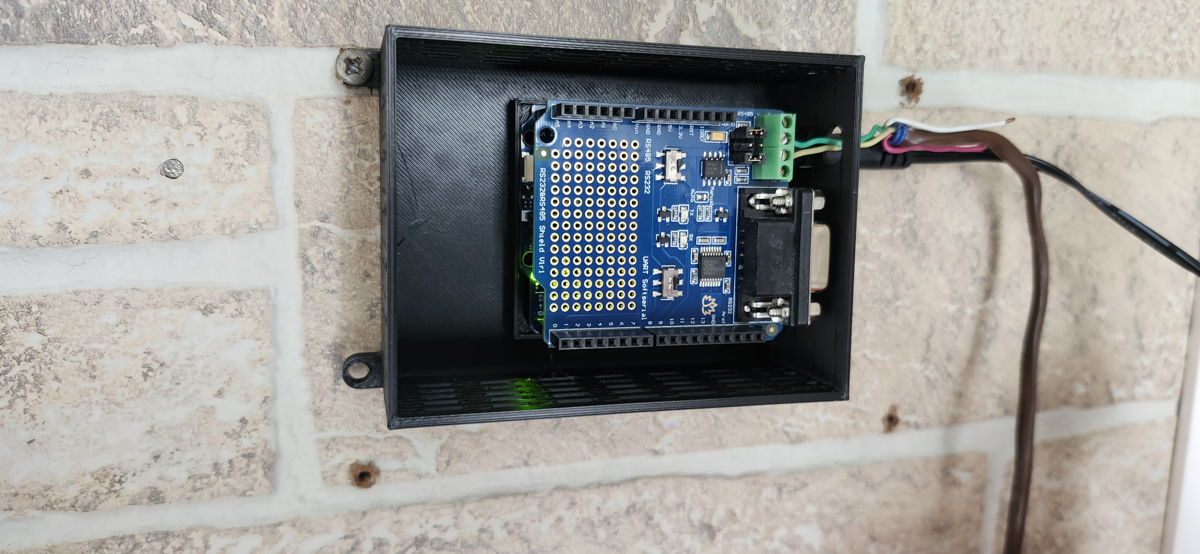 Arduino UNO R4 WiFi Case with Shield