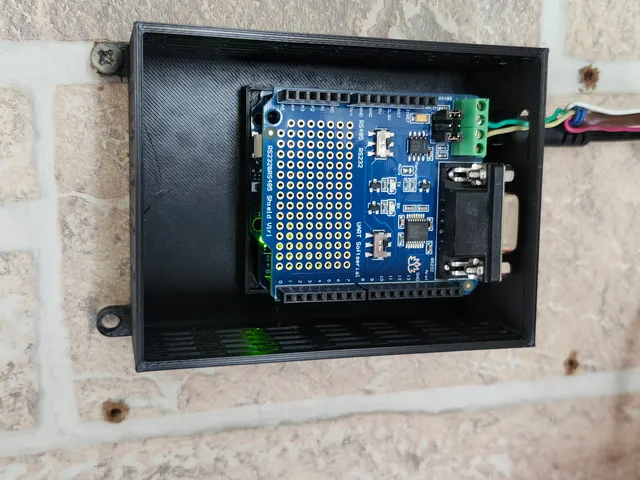 Arduino UNO R4 WiFi Case with Shield