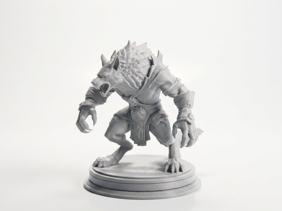 Warwick Wolf Creature Figurine LOL Champions 3D Printable