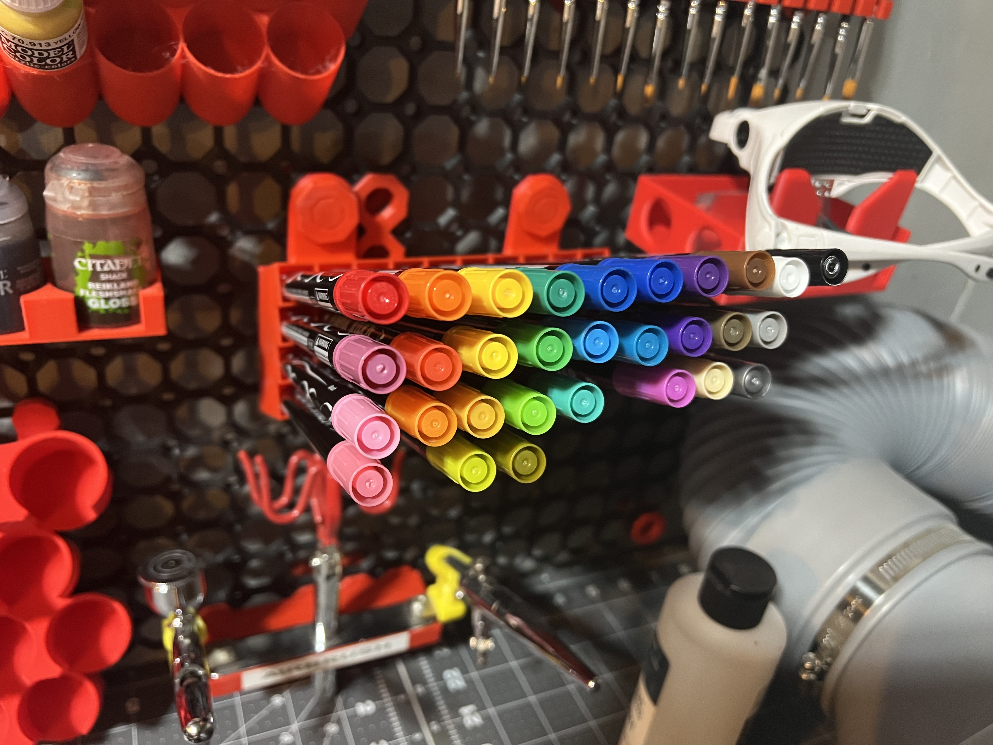Multiboard Acrylic Paint Pen Organizer