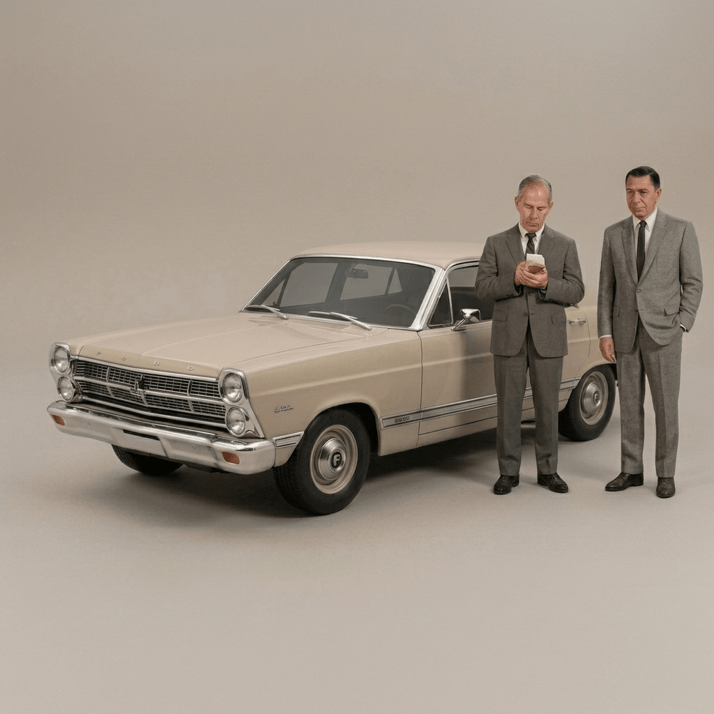 Dragnet - Joe Friday & Bill Gannon with 1967 Ford Fairlane 500 - 1967-1970