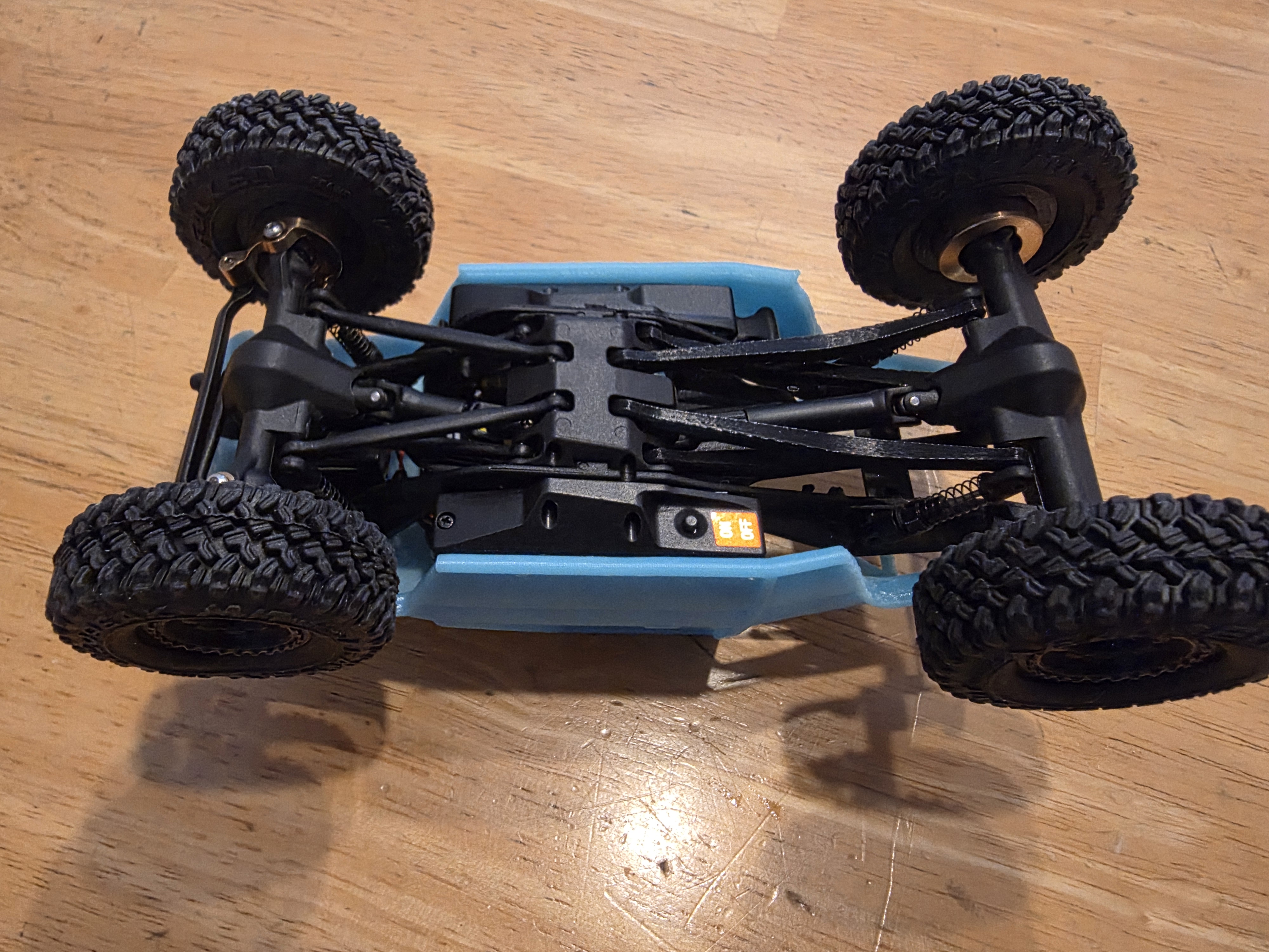 SCX30 Rear Links  +5mm length with balljoints