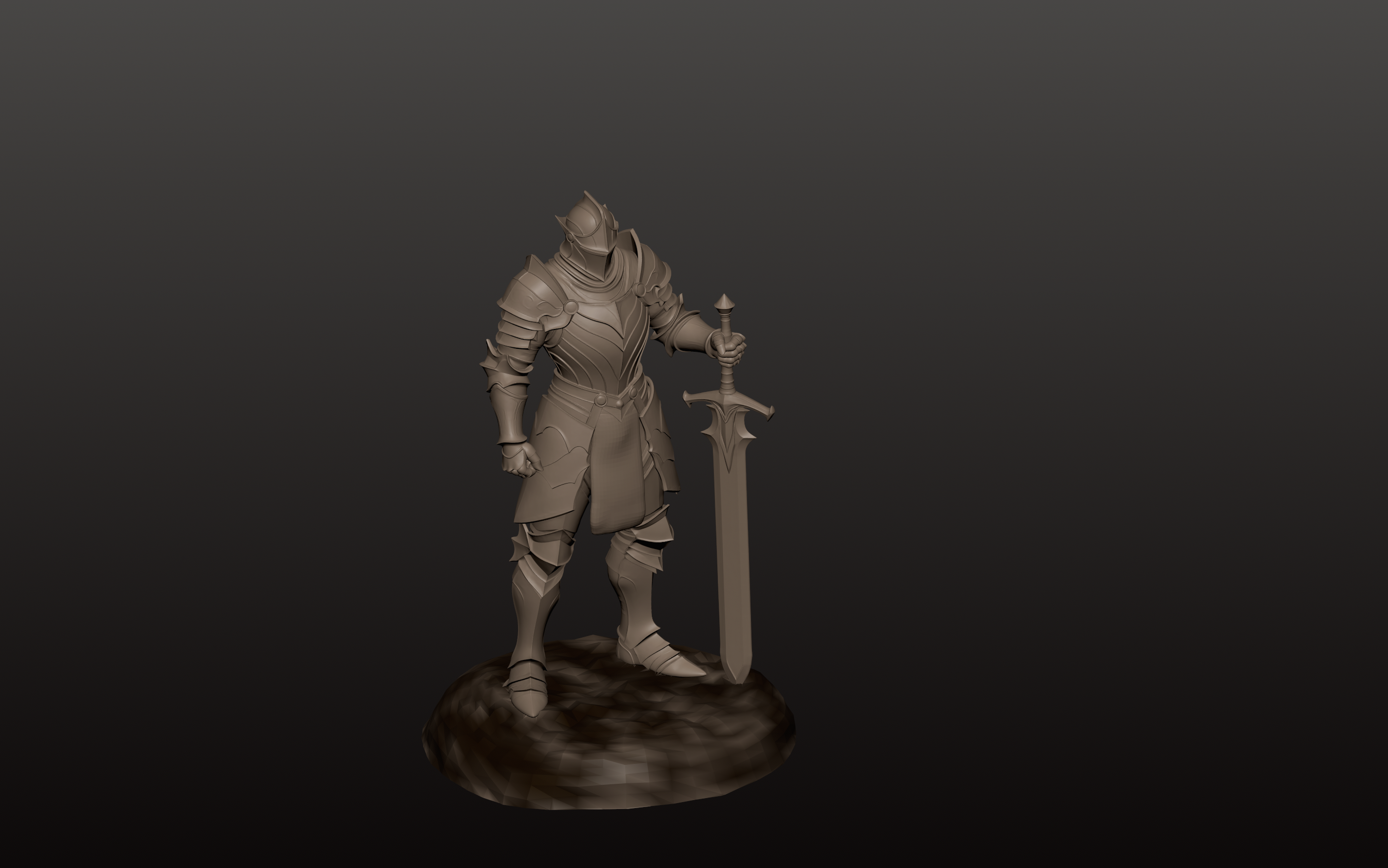Knight stand