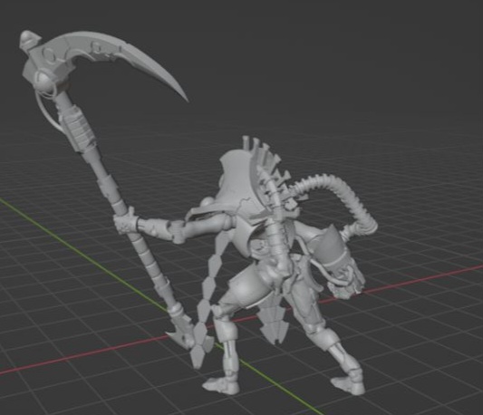 scifi robot — miniatura 8