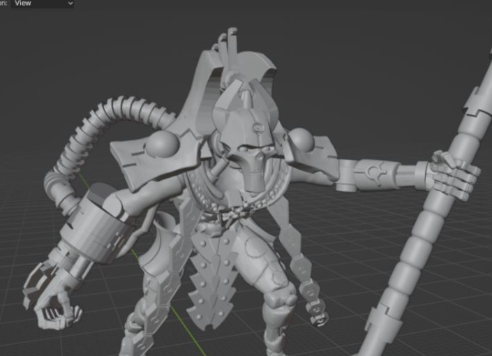 scifi robot — miniatura 10