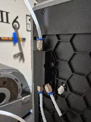 UPDATED: Bowden Y splitter & cover for K1