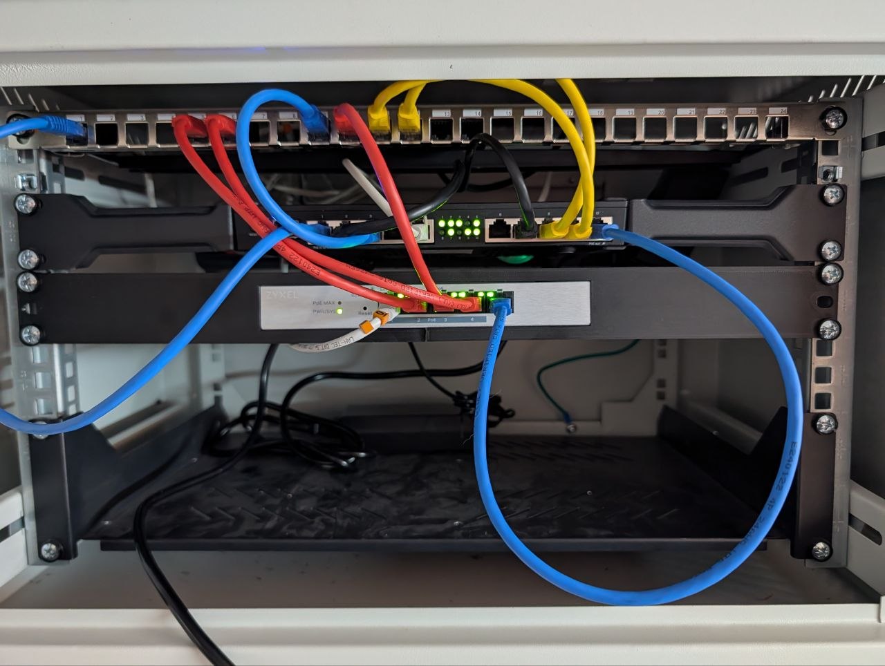Zyxel GS1200-5HPv2 19 inch 1U rack mount