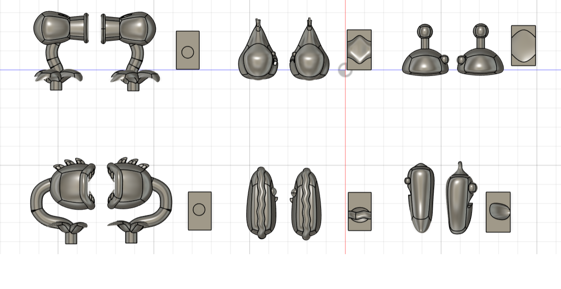 PVZ Plants Chess Pieces