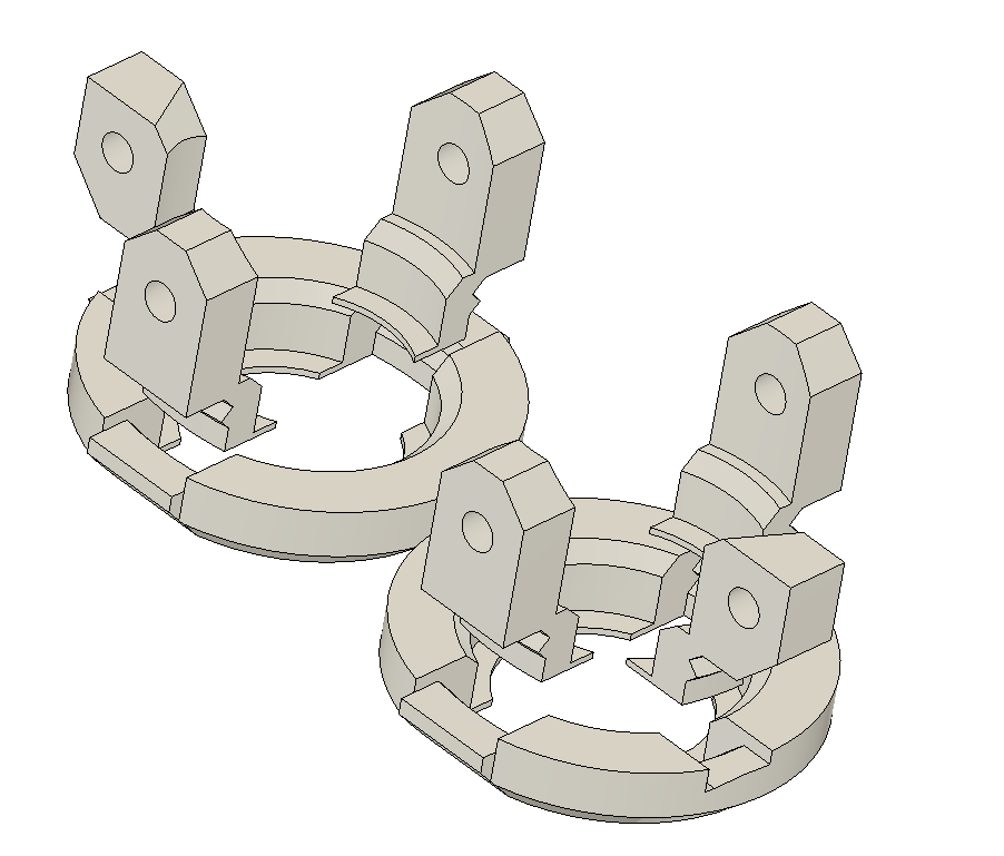 RC semi steering knuckle upgrade