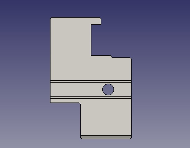 Bracket Sandaran Roll