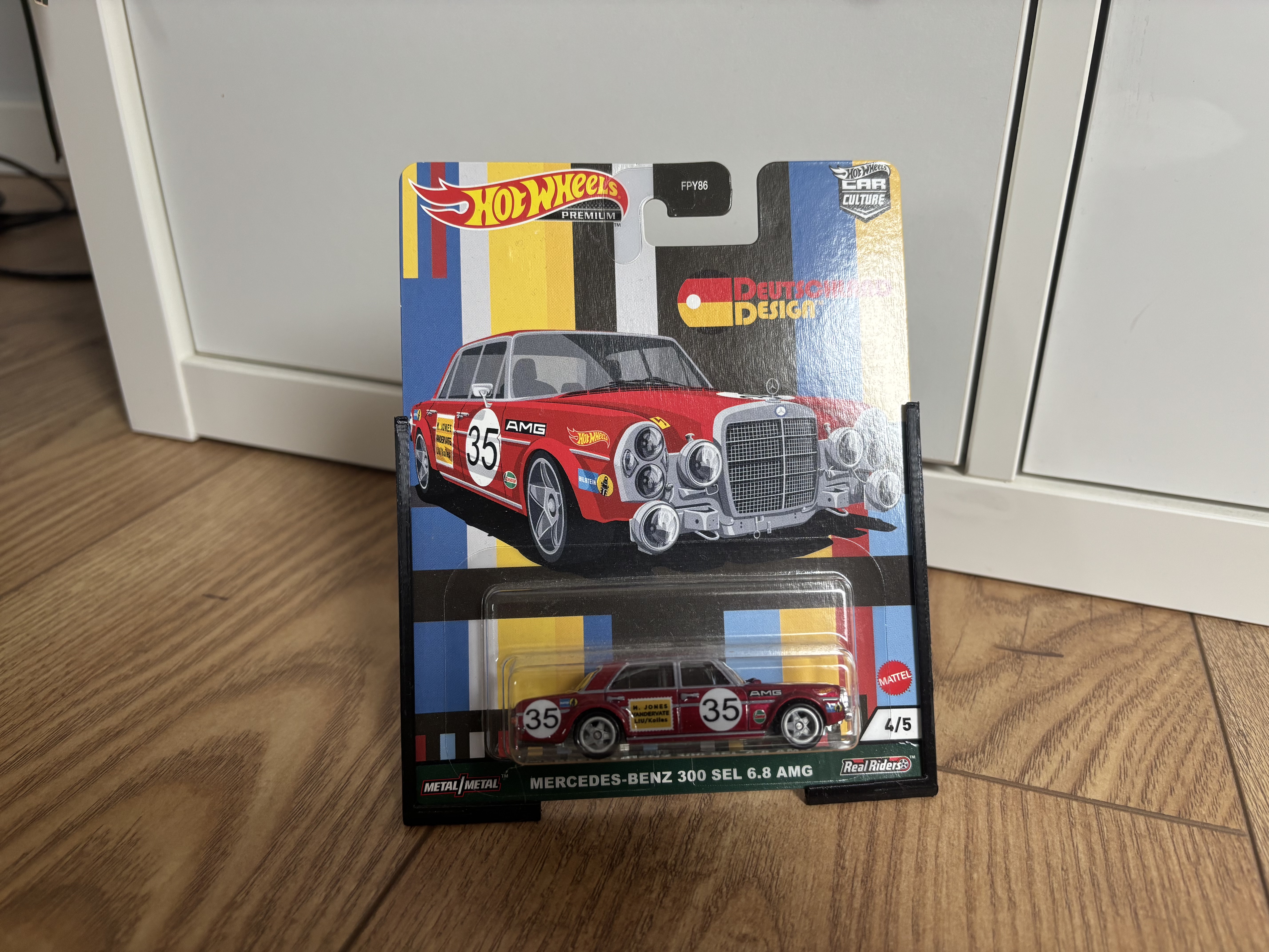 Stand for premium hot wheels cards 3D model