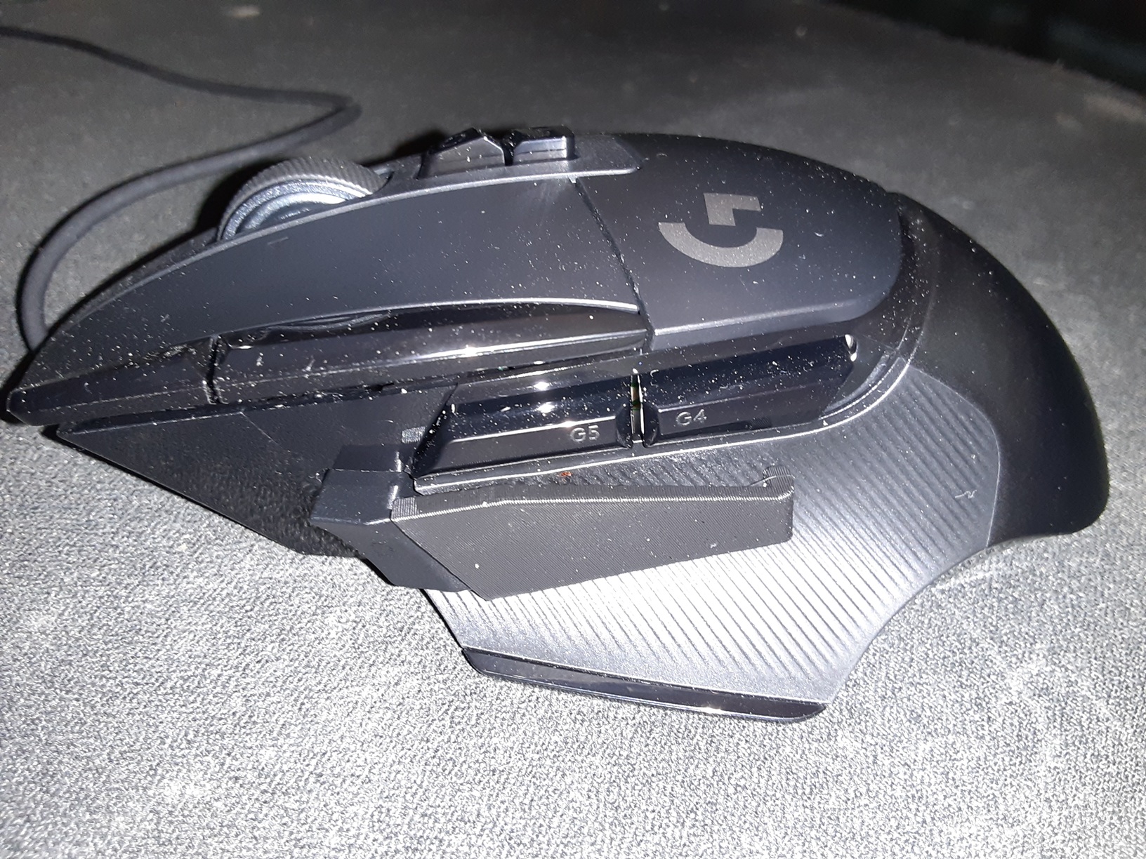 Logitech G502 X Extended Thumb Trigger