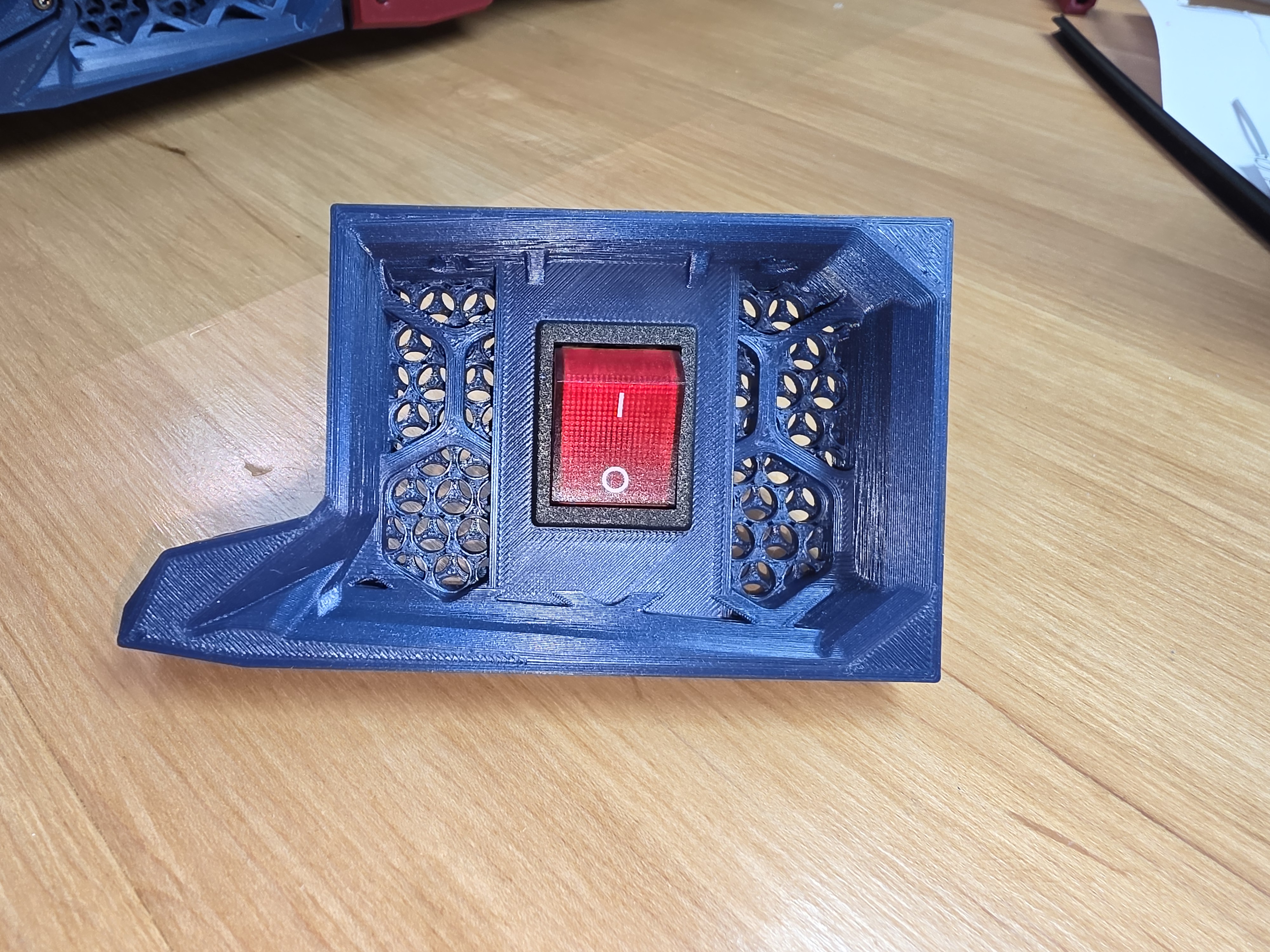 VORON 2.4 Stealth Skirts Power Switch Mod 3D model